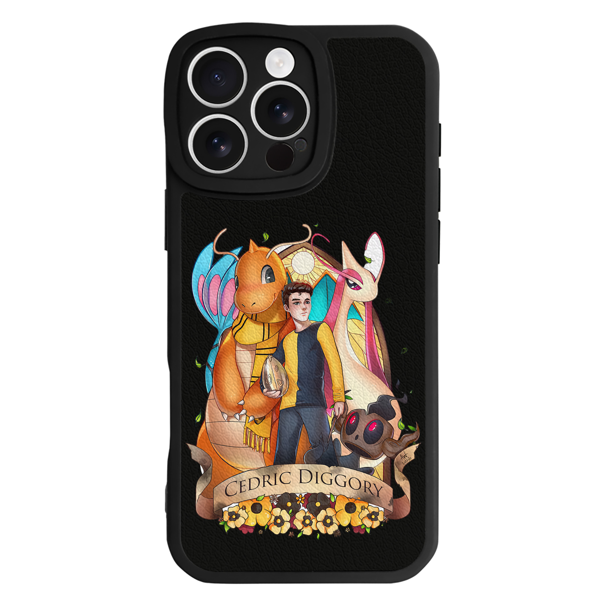 （画像用） Harry Potter ハリー・ポッターシリーズ 【iPhone 16シリーズ対応】シリコンスマホケース（レザー調） 材質：シリコン